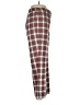 J.Crew Plaid Red Wool Pants Size 8 - photo 4