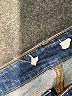 Unbranded Hearts Blue Jeans Size 33 waist - photo 7