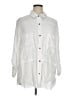 MULTIPLES 100% Lyocell White 3/4 Sleeve Button-Down Shirt Size XL - photo 1