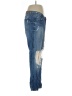 Zara TRF Graphic Blue Jeans Size 10 - photo 4