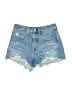 Levi's 100% Cotton Blue Denim Shorts Size 26 waist - photo 1