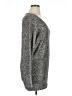 White House Black Market Metallic Gray Pullover Sweater Size XL - photo 4