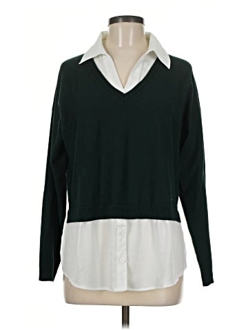 Adrianna Papell Long Sleeve Blouse (view 1)