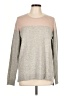 Vince. 100% Cashmere Color Block Gray Cashmere Pullover Sweater Size L - photo 1