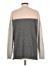 Vince. 100% Cashmere Color Block Gray Cashmere Pullover Sweater Size L - photo 2
