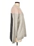 Vince. 100% Cashmere Color Block Gray Cashmere Pullover Sweater Size L - photo 4