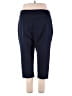 Croft & Barrow Solid Blue Active Pants Size 18 - photo 2