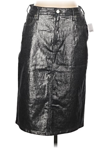 Gap Faux Leather Skirt (view 1)