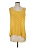 Pleione 100% Polyester Yellow Tank Top Size S - photo 1
