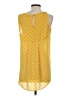 Pleione 100% Polyester Yellow Tank Top Size S - photo 2