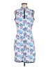 IZOD Tropical Blue Cocktail Dress Size M - photo 1