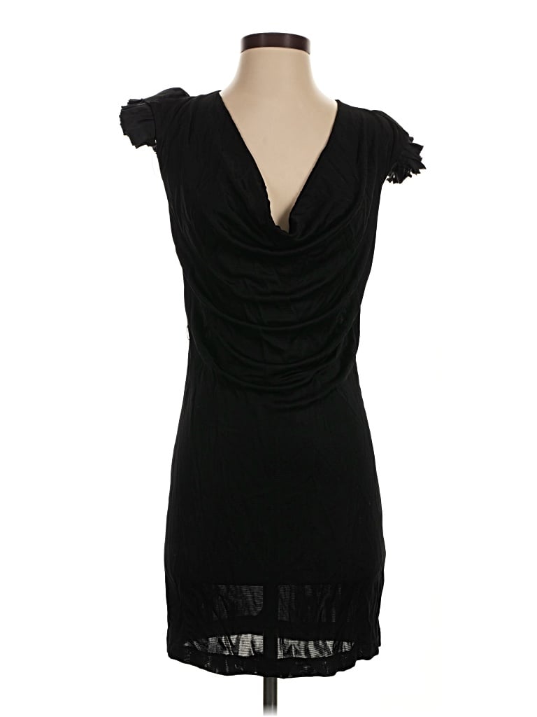 Pre-owned Robert Rodriguez Cocktail Dress In Black