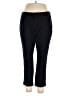 Cj Banks Solid Black Casual Pants Size 16 Petite - photo 1