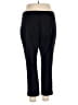 Cj Banks Solid Black Casual Pants Size 16 Petite - photo 2