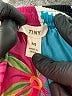 Tiny 100% Polyester Graphic Blue Casual Pants Size M - photo 4