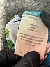 Tiny 100% Polyester Graphic Blue Casual Pants Size M - photo 5