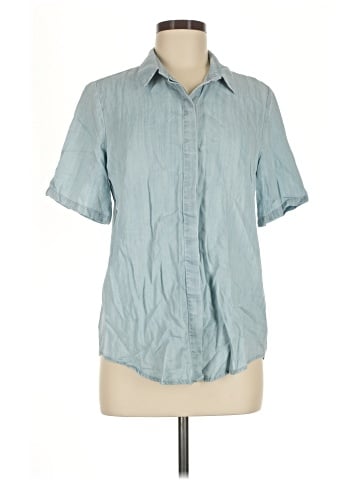 Ecru Short Sleeve Blouse (view 1)