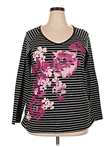 Just My Size 3/4 Sleeve T-Shirt (view 1)
