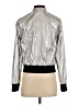 RACHEL Rachel Roy Metallic Silver Jacket Size S - photo 2