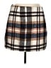 Ideology Plaid Brown Casual Skirt Size XL - photo 1