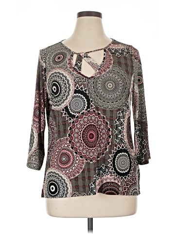 Valerie Stevens 3/4 Sleeve Blouse (view 1)