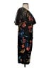 Connected Apparel Print Black Cocktail Dress Size 4 (petite) - photo 4