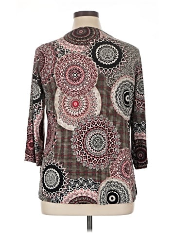 Valerie Stevens 3/4 Sleeve Blouse (view 2)