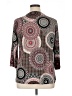 Valerie Stevens Gray 3/4 Sleeve Blouse Size XL - photo 2