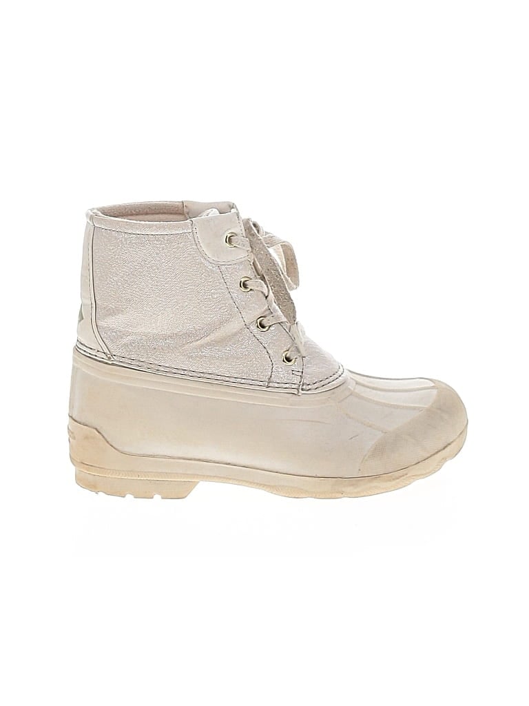 Pre-owned Sperry Top-sider® Rain Boots Ivory Shoes