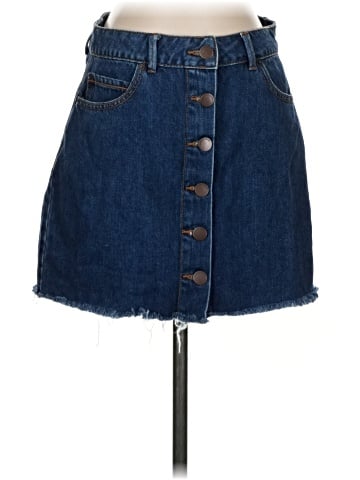 Garage Denim Skirt (view 1)