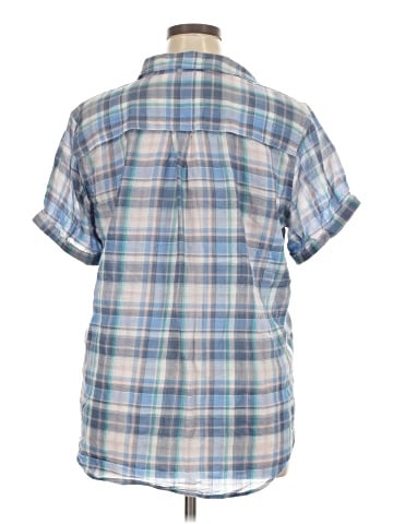 Eddie Bauer Short Sleeve Button-Down Shirt (view 2)