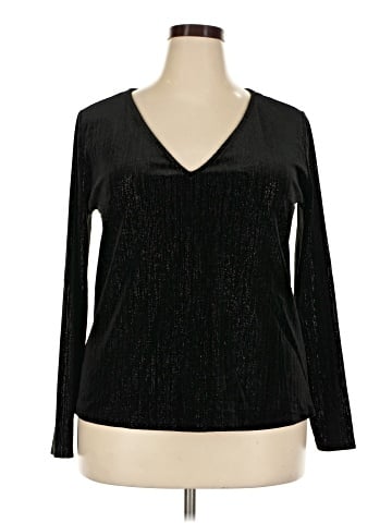 ELOQUII Long Sleeve Blouse (view 1)