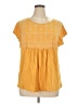Westbound Yellow Short Sleeve Top Size XL - photo 1
