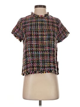 Zara Basic Short Sleeve Blouse