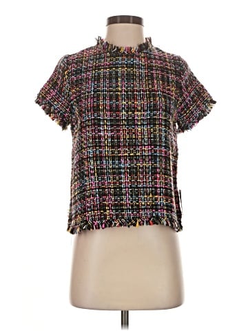 Zara Basic Short Sleeve Blouse (view 1)