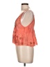 Free People 100% Viscose Orange Tank Top Size L (estimated) - photo 5