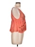 Free People 100% Viscose Orange Tank Top Size L (estimated) - photo 4