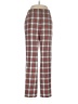 J.Crew Plaid Red Wool Pants Size 6 - photo 1