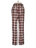 J.Crew Plaid Red Wool Pants Size 6 - photo 2