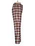 J.Crew Plaid Red Wool Pants Size 6 - photo 4