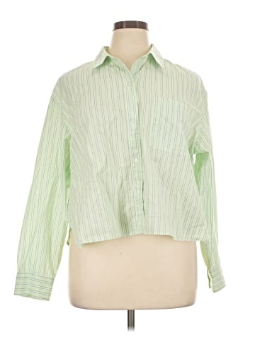 Old Navy Long Sleeve Button-Down Shirt (view 1)