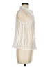 Zara Ivory Sleeveless Button-Down Shirt Size M - photo 4