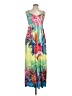 Sam & Max Tropical Green Casual Dress Size L - photo 1