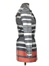 MICHAEL Michael Kors Stripes Gray Coat Size S - photo 4