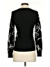 Ann Taylor Graphic Black Pullover Sweater Size S - photo 2