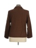 Blacker by Stanley Blacker 100% Polyester Houndstooth Brown Blazer Size 14 - photo 2
