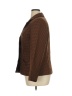 Blacker by Stanley Blacker 100% Polyester Houndstooth Brown Blazer Size 14 - photo 5