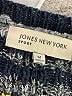 Jones New York Sport Print Black Pullover Sweater Size M - photo 7