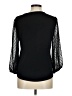 Adrianna Papell Black 3/4 Sleeve Top Size M - photo 2