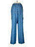 Lands' End 100% Lyocell Blue Cargo Pants Size 4 - photo 2